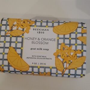 Beekman 1802 Honey & Orange Blossom Goat Milk Soap, 9 Oz
